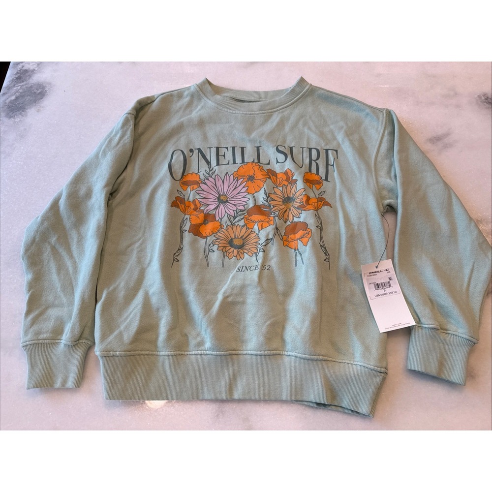 New O'Neil‎ Surf Hoodie Girls Size Small